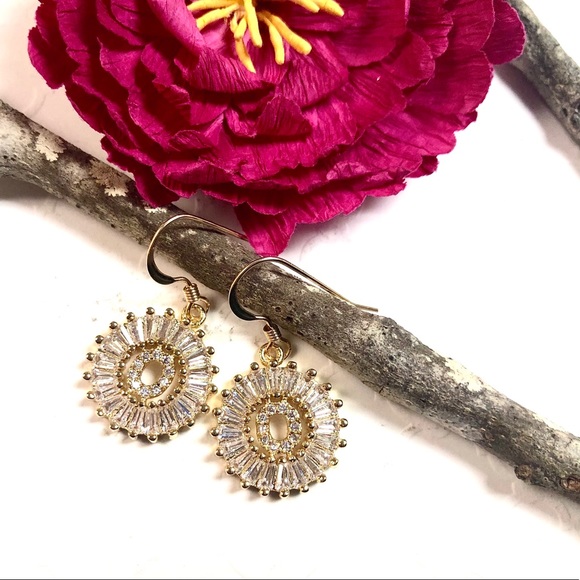 Initial O Earrings, Letter O, Personalized O, Boho - Picture 6 of 9